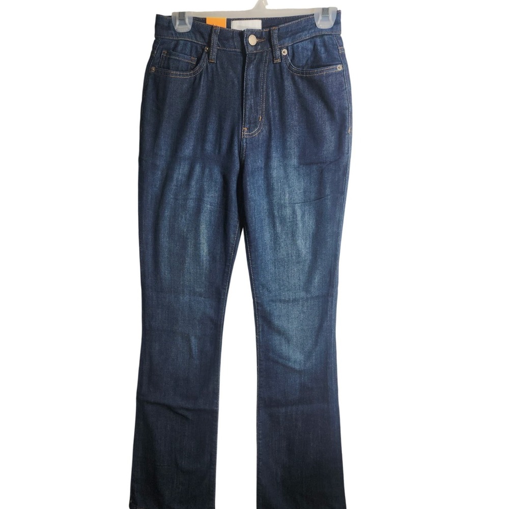 DU/ER Performance Denim High Rise Bootcut‎ Dark Stone Wash Jeans W26 L32 NEW